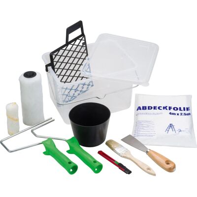 LUX-TOOLS Renovier-Set Eimer 10-teilig LUX-TOOLS Renovier-Set Eimer 10-teilig