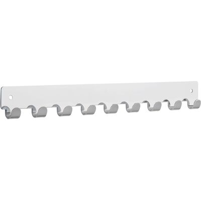 Siro Hakenleiste 1603 Metall Chrom Glänzend Länge 366 mm 9 Haken Siro Hakenleiste 1603 Metall Chrom Glänzend Länge 366 mm 9 Haken