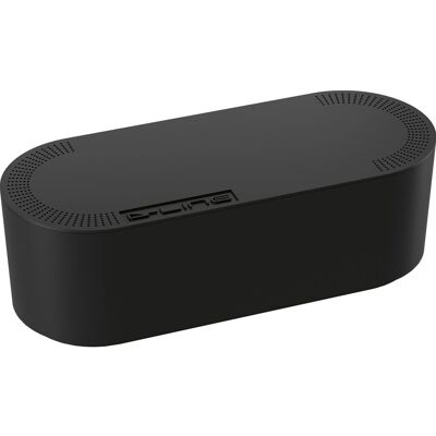 D-Line Kabelbox für 6er Steckdosenleiste Schwarz 135 mm x 165 mm x 415 mm D-Line Kabelbox für 6er Steckdosenleiste Schwarz 135 mm x 165 mm x 415 mm