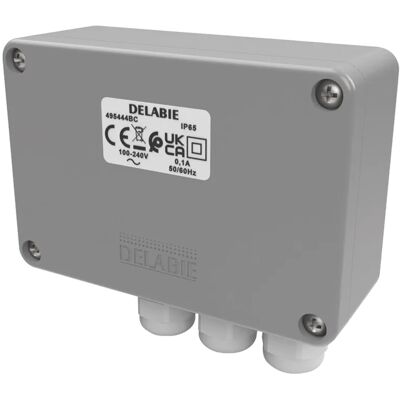 Delabie Elektronik-Box Standard 230/12 V mit Hygienespülprogramm Delabie Elektronik-Box Standard 230/12 V mit Hygienespülprogramm