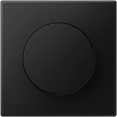 Jung LS1740SWM Abdeckung - Dimmer, Schwarz Jung LS1740SWM Abdeckung - Dimmer, Schwarz