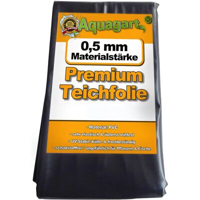AQUAGART Teichfolie 3x4m - UV-beständiges hochwertiges PVC AQUAGART Teichfolie 3x4m - UV-beständiges hochwertiges PVC