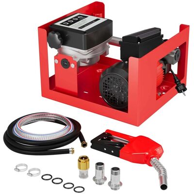 Wiltec Heizöl- Und Dieselpumpe 230V/600W 40L/Min Selbstansaugend Pumpe Pistole Wiltec Heizöl- Und Dieselpumpe 230V/600W 40L/Min Selbstansaugend Pumpe Pistole