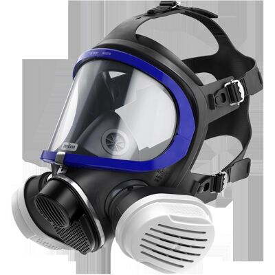 Dräger Vollmaske X-plore 5500 Lackiererset Inkl. A2P3-Filtern Schwarz-Weiß Dräger Vollmaske X-plore 5500 Lackiererset Inkl. A2P3-Filtern Schwarz-Weiß