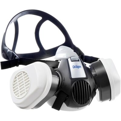 Dräger Halbmaske X-plore 3300 Chemiearbeiterset Inkl. Kombi-Filtern Gr. L Dräger Halbmaske X-plore 3300 Chemiearbeiterset Inkl. Kombi-Filtern Gr. L