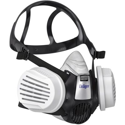 Dräger Halbmaske X-plore 3300 Handwerkerset Inkl. P3-R-Filter Gr. L Dräger Halbmaske X-plore 3300 Handwerkerset Inkl. P3-R-Filter Gr. L