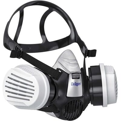 Dräger Atemschutzmaske Halbmaske X-plore 3300 A2 P3 Lackierermaske und Staubmaske Größe S Dräger Atemschutzmaske Halbmaske X-plore 3300 A2 P3 Lackierermaske und Staubmaske Größe S