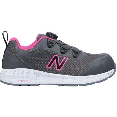 New Balance Sicherheitsschuhe Logic BOA Womens S1 PL Grau-Pink Gr.37 New Balance Sicherheitsschuhe Logic BOA Womens S1 PL Grau-Pink Gr.37