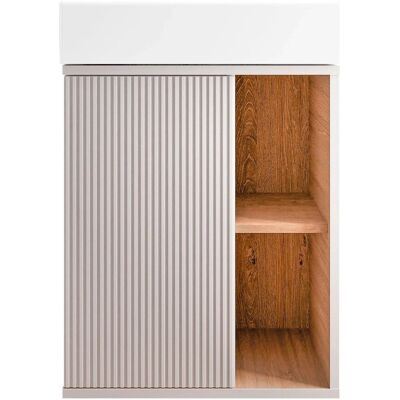Bernstein - Beldivo 50cm - Weiß matt - Badezimmer-Schrank Bernstein - Beldivo 50cm - Weiß matt - Badezimmer-Schrank