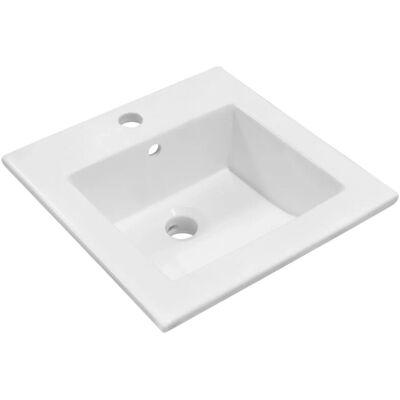Kerra Einbauwaschbecken KR-41 Weiß Glänzend Kerra Einbauwaschbecken KR-41 Weiß Glänzend