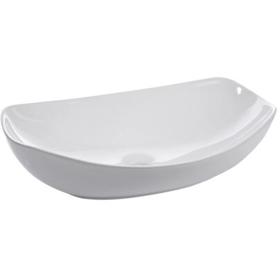 Kerra Aufsatzwaschbecken KR-901 Weiß Glänzend Kerra Aufsatzwaschbecken KR-901 Weiß Glänzend