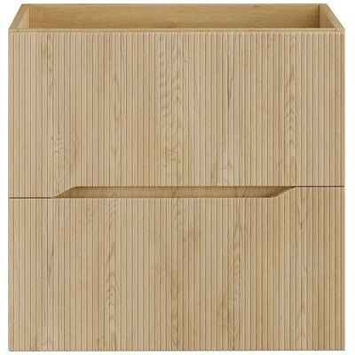 Vente-unique Waschbeckenunterschrank Oriso Naturfarben Hell 60 cm Vente-unique Waschbeckenunterschrank Oriso Naturfarben Hell 60 cm