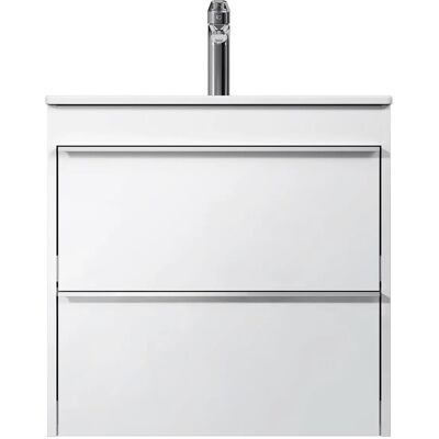 AM.PM Waschtischunterschrank mit Waschbecken Hit Wandmontiert 2 Schubladen Weiß 60 cm AM.PM Waschtischunterschrank mit Waschbecken Hit Wandmontiert 2 Schubladen Weiß 60 cm