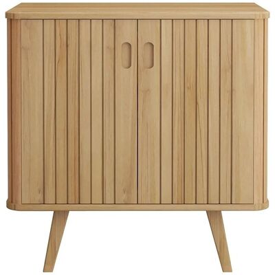 Vente-unique Waschbeckenunterschrank Wamena Naturfarben Hell 80 cm Vente-unique Waschbeckenunterschrank Wamena Naturfarben Hell 80 cm