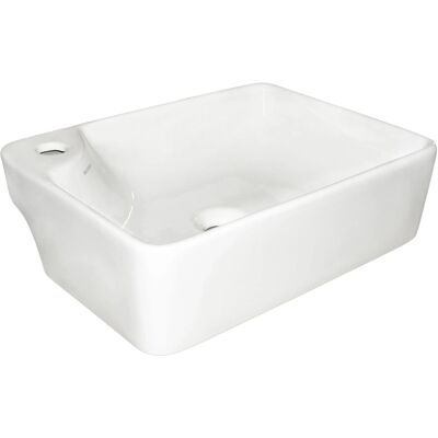 Kerra Aufsatzwaschbecken KR-44 Weiß Glänzend Kerra Aufsatzwaschbecken KR-44 Weiß Glänzend