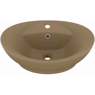 vidaXL Keramik-Ovalwaschtisch - 58,5x39 cm Luxus Modernes Design vidaXL Keramik-Ovalwaschtisch - 58,5x39 cm Luxus Modernes Design