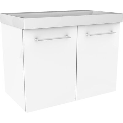 FACKELMANN Lima Weiß Wandmontierter Badschrank FACKELMANN Lima Weiß Wandmontierter Badschrank