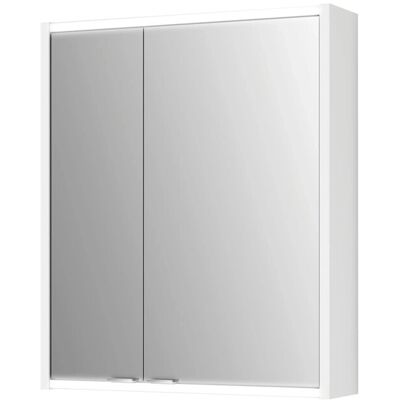 Jokey Spiegelschrank Batu 60 cm x 71,4 cm Weiß Hochglanz Jokey Spiegelschrank Batu 60 cm x 71,4 cm Weiß Hochglanz