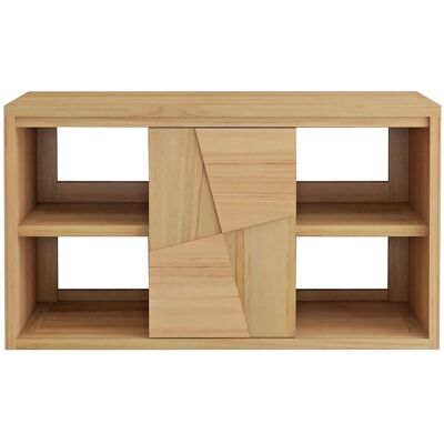 Vente-unique Waschbeckenunterschrank Sumbawa Naturfarben Hell 80 cm Vente-unique Waschbeckenunterschrank Sumbawa Naturfarben Hell 80 cm