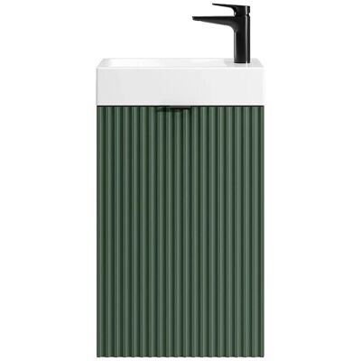Vente-unique Möbel-Handwaschbecken Vahira Grün 40 cm Vente-unique Möbel-Handwaschbecken Vahira Grün 40 cm