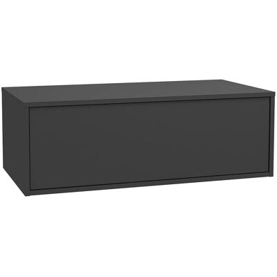 Vente-unique Waschbeckenunterschrank Teana Anthrazitgrau 94 cm Vente-unique Waschbeckenunterschrank Teana Anthrazitgrau 94 cm