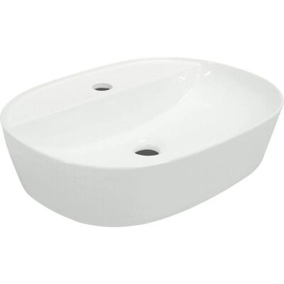 Kerra Aufsatzwaschbecken KR-860 Weiß Glänzend Kerra Aufsatzwaschbecken KR-860 Weiß Glänzend
