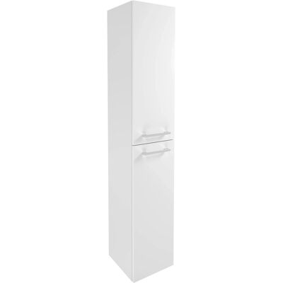 Fackelmann Verona Hochschrank - 30cm Weiß Hochglanz Fackelmann Verona Hochschrank - 30cm Weiß Hochglanz