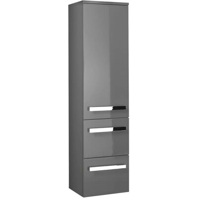 Pelipal Serie 4005 Midischrank - Steingrau Hochglanz - Softclose Pelipal Serie 4005 Midischrank - Steingrau Hochglanz - Softclose