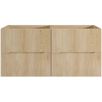 Vente-unique Waschbeckenunterschrank Oriso Naturfarben Hell 120 cm Vente-unique Waschbeckenunterschrank Oriso Naturfarben Hell 120 cm