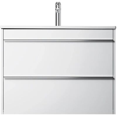 AM.PM Waschtischunterschrank mit Waschbecken Hit Wandmontiert Weiß 80 cm AM.PM Waschtischunterschrank mit Waschbecken Hit Wandmontiert Weiß 80 cm