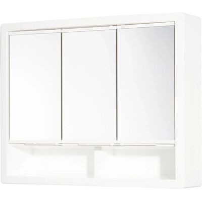 Jokey Spiegelschrank Ergo 61,8 cm x 51 cm Weiß Hochglanz Jokey Spiegelschrank Ergo 61,8 cm x 51 cm Weiß Hochglanz
