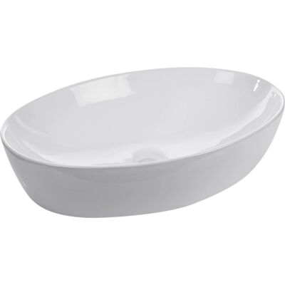 Kerra Aufsatzwaschbecken KR-902 Weiß Glänzend Kerra Aufsatzwaschbecken KR-902 Weiß Glänzend