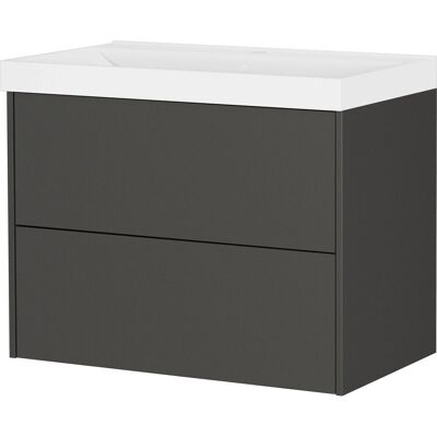 Germania Waschtisch GW-BODERA Graphit 81 cm H65 cm Germania Waschtisch GW-BODERA Graphit 81 cm H65 cm