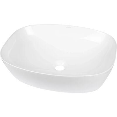 Kerra Aufsatzwaschbecken KR-640 Weiß Glänzend Kerra Aufsatzwaschbecken KR-640 Weiß Glänzend