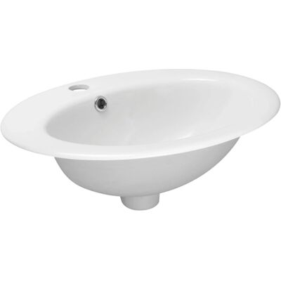 Kerra Einbauwaschbecken KR-132 Weiß Glänzend Kerra Einbauwaschbecken KR-132 Weiß Glänzend