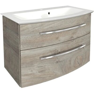 Fackelmann Badmöbel-Set B.Style 2-tlg. 83,2 cm Nature Oak/Nature Oak Fackelmann Badmöbel-Set B.Style 2-tlg. 83,2 cm Nature Oak/Nature Oak