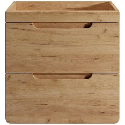 Vente-unique Waschbeckenunterschrank Aruba Naturfarben Hell 60 cm Vente-unique Waschbeckenunterschrank Aruba Naturfarben Hell 60 cm