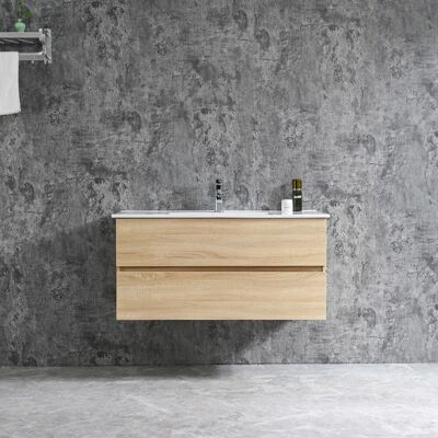 Neuesbad - NBHT10100 - 100x46x50 cm - Waschtisch-Set Neuesbad - NBHT10100 - 100x46x50 cm - Waschtisch-Set
