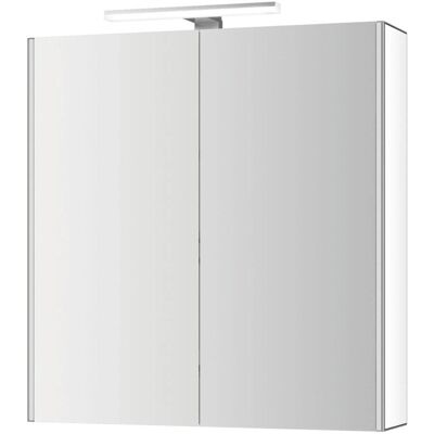 JOKEY Dekor Alu LED Bad-Spiegelschrank - Bad-Spiegelschrank JOKEY Dekor Alu LED Bad-Spiegelschrank - Bad-Spiegelschrank