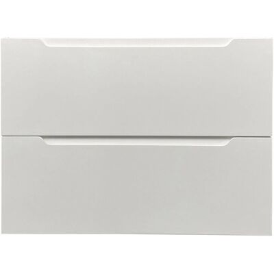 Vente-unique Waschbeckenunterschrank Stefanie Weiß 80 cm Vente-unique Waschbeckenunterschrank Stefanie Weiß 80 cm