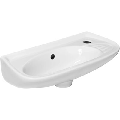 Kerra Wandwaschbecken ELF Slim Weiß Glänzend Kerra Wandwaschbecken ELF Slim Weiß Glänzend