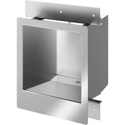 Delabie vandalengeschütztes Einbau-Handwaschbecken COMMISSARIAT SD Edelstahl 1.4301 sat Delabie vandalengeschütztes Einbau-Handwaschbecken COMMISSARIAT SD Edelstahl 1.4301 sat