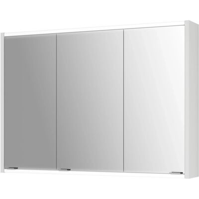 Jokey Spiegelschrank Batu 100 cm Weiß Hochglanz mit LED Jokey Spiegelschrank Batu 100 cm Weiß Hochglanz mit LED