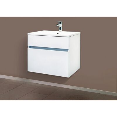 Sanotechnik Waschbeckenunterschrank Weiß matt 59 cm Sanotechnik Waschbeckenunterschrank Weiß matt 59 cm