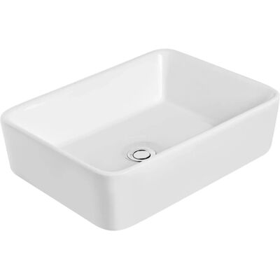 Kerra Aufsatzwaschbecken KR-182 Weiß Glänzend Kerra Aufsatzwaschbecken KR-182 Weiß Glänzend