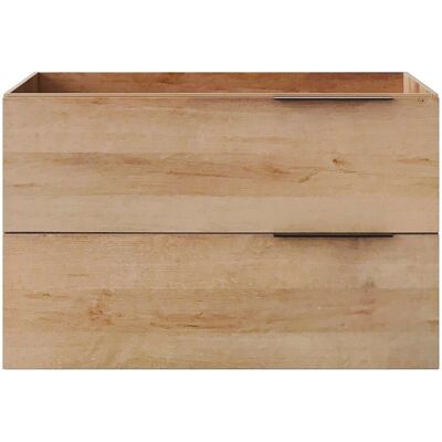 Vente-unique Waschbeckenunterschrank Nisaya Naturfarben Hell 80 cm Vente-unique Waschbeckenunterschrank Nisaya Naturfarben Hell 80 cm
