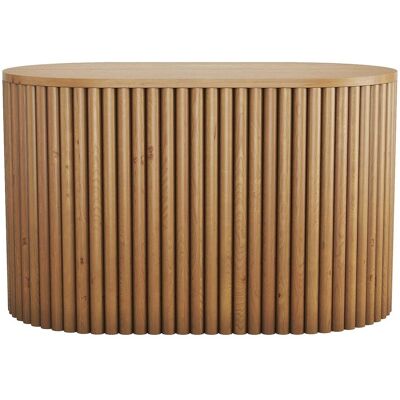 Vente-unique Waschbeckenunterschrank Towari Naturfarben Hell 90 cm Vente-unique Waschbeckenunterschrank Towari Naturfarben Hell 90 cm
