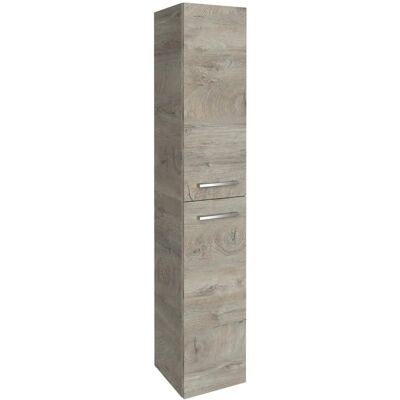 FACKELMANN Hochschrank Nature-Oak 162cm - Badezimmer Möbel FACKELMANN Hochschrank Nature-Oak 162cm - Badezimmer Möbel