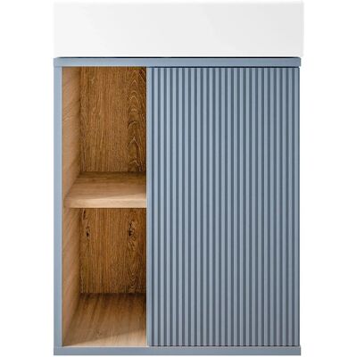 Bernstein Waschbecken mit Waschtischunterschrank BELDIVO 50 cm Türanschlag Rechts Jadegrün Bernstein Waschbecken mit Waschtischunterschrank BELDIVO 50 cm Türanschlag Rechts Jadegrün