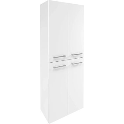 Fackelmann Verona Doppel-Hochschrank mit Schublade - Badezimmermöbel Fackelmann Verona Doppel-Hochschrank mit Schublade - Badezimmermöbel